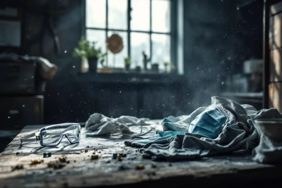 Mesure d'empoussièrement amiante