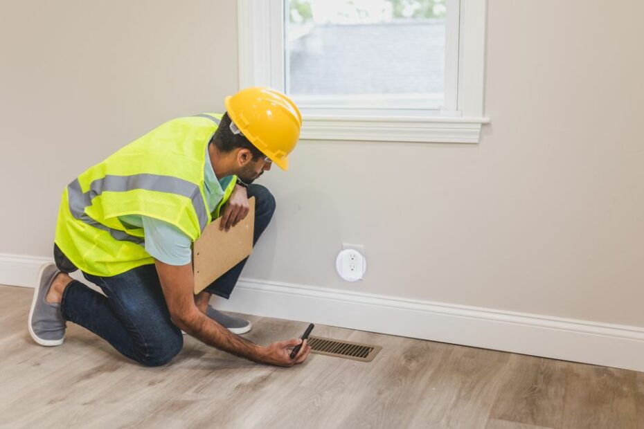Diagnostiqueur immobilier certifié inspectant un logement avant sa mise en location - DDT location